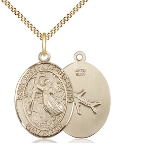Sterling Silver Saint Camillus of Lellis Pendant - SALE