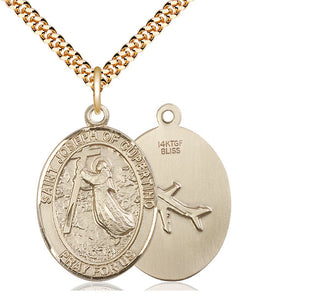 Sterling Silver Saint Camillus of Lellis Pendant - SALE