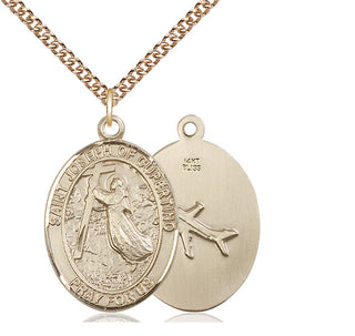 14kt Gold Saint Joseph of Cupertino Medal