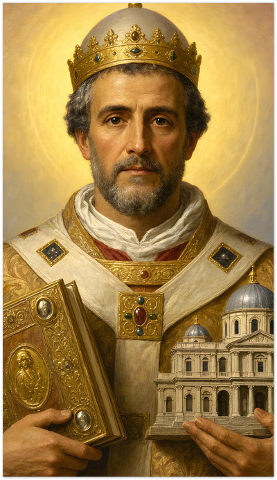 St. Sixtus III Holy Cards
