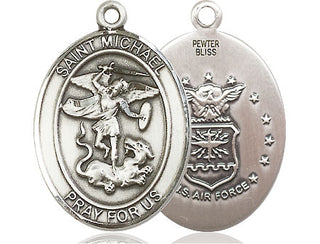 Pewter Saint Michael Air Force Medal