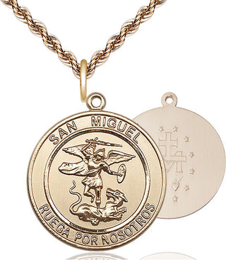 14kt Gold Filled Virgen Milagrosa Medal Catholic Jewelry
