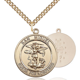14kt Gold Virgen Milagrosa Medal