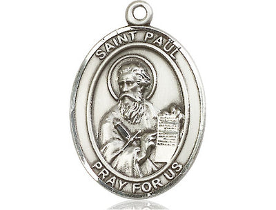 Sterling Silver St. Paul the Apostle Medal | Large | Engravable