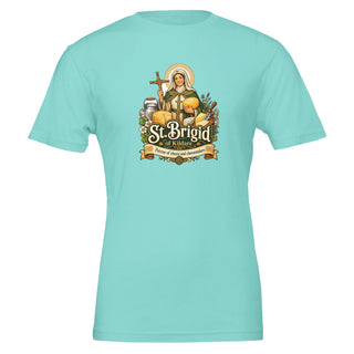 St. Brigid of Kildare Cheese T-Shirt - view 2