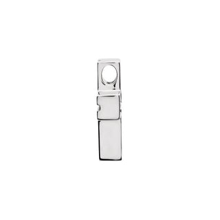 14K White Cross Pendant