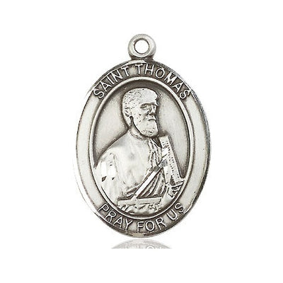 Pewter St. Thomas the Apostle Medal | Large | Engravable