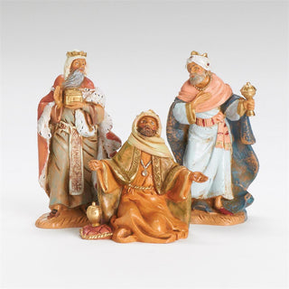 5-Inch Scale 3 Pc Set Kings Nativity Figures