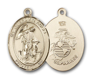 Gold-Filled Guardian Angel Pendant