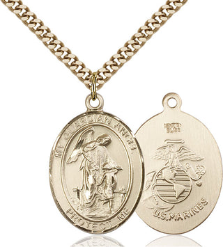 Gold-Filled Guardian Angel Pendant
