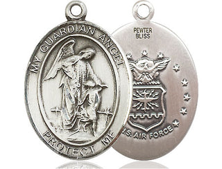 Pewter Guardian Angel Air Force Medal