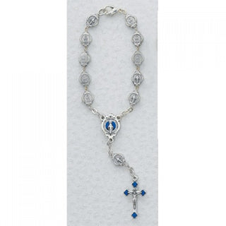 All Metal Miraculous Auto Rosary