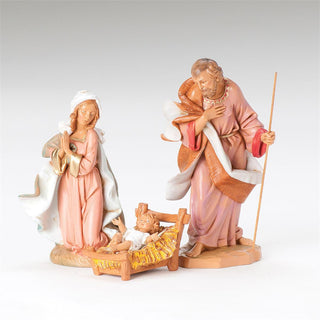 12-Inch Scale 3 Pc Set Holy Family Nativity Figures