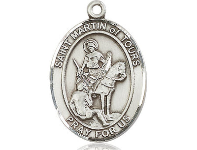 Pewter St. Martin of Tours Medal | Large | Engravable