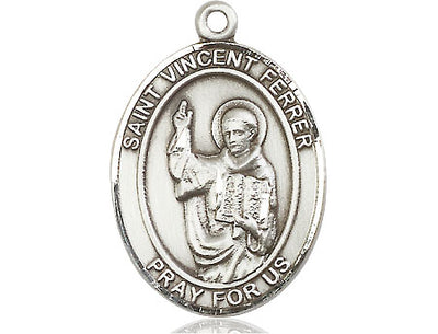 Pewter St. Vincent Ferrer Medal | Large | Engravable