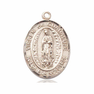14kt Gold Filled Virgen de Guadalupe Medal
