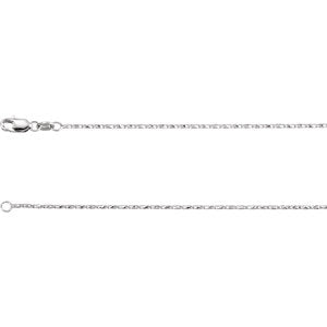 20-inch Raso Chain - 14K White Gold