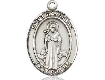 Sterling Silver St. Barnabas Medal | Large | Engravable