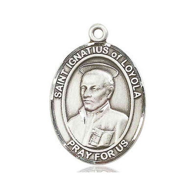 Pewter St. Ignatius of Loyola Medal | Large | Engravable
