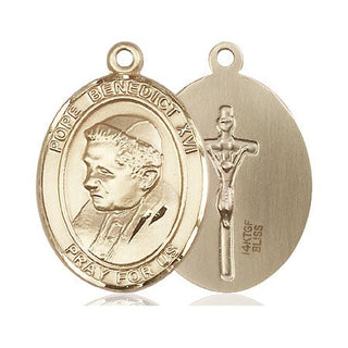 14kt Gold Filled Pope Benedict XVI Medal