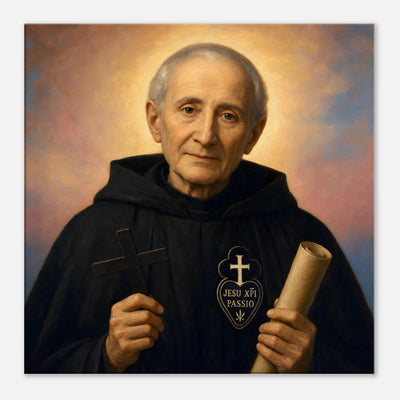St. Paul of the Cross - Devotional Canvas