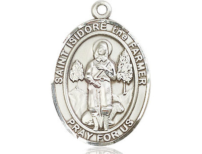 Pewter St. Isidore the Farmer Medal | Large | Engravable