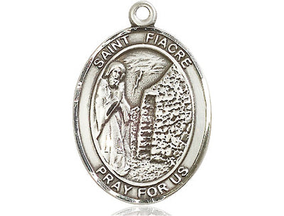 Pewter St. Fiacre Medal | Large | Engravable