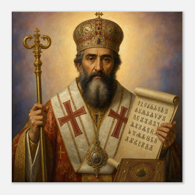 St. Methodius - Devotional Canvas