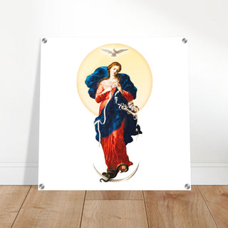 Our Lady Undoer of Knots Acrylic Wall Plaque - view 6