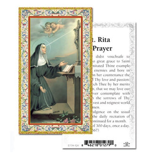 100-Pack - St Rita Holy Card