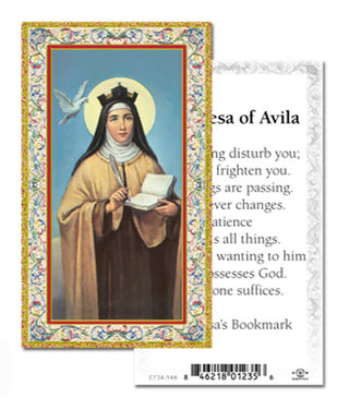 100-Pack - St Teresa Of Avila Holy Card
