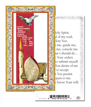 100-Pack - Confirmation Holy Spirit Holy Card