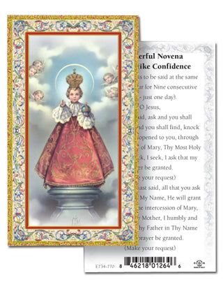 100-Pack - Infant Of Prague Holy Card
