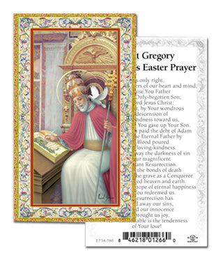 100-Pack - St Gregory Holy Card