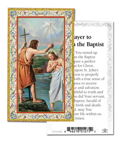 100-Pack - St John The Baptist Holy Card