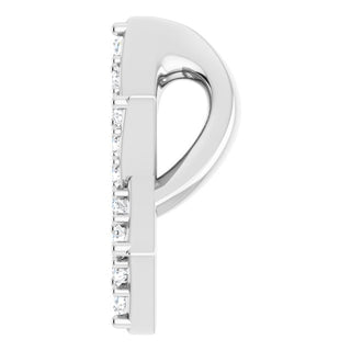 Platinum 1/10 CTW Natural Diamond Star of David Pendant