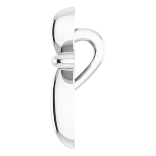 Sterling Silver 10x7.72 mm Cross Pendant