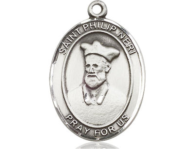 Sterling Silver St. Philip Neri Medal | Large