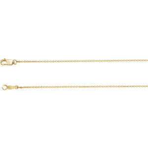 20-inch Cable Chain with Lobster Clasp - 18K Yellow