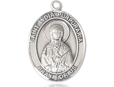 Pewter St. Lydia Purpuraria Medal | Large | Engravable