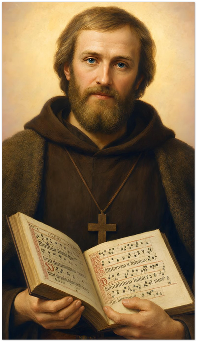 St. Procopius of Sázava Holy Cards