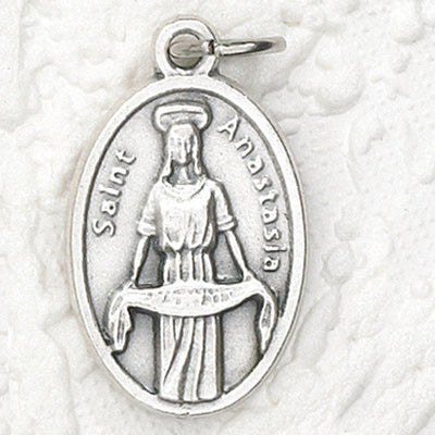 25-Pack - Oxidized Pendant-St Anastasia