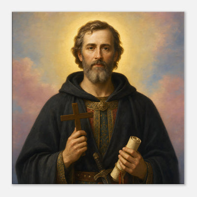 St. William of Gellone - Devotional Canvas