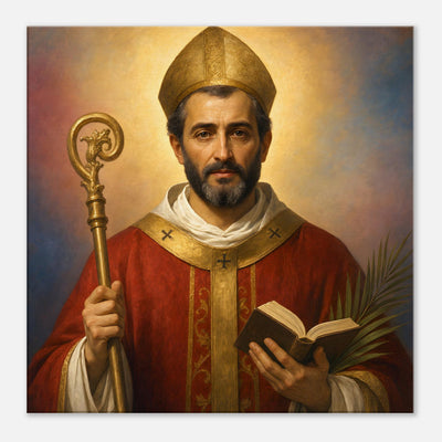 Pope St. Stephen I - Devotional Canvas