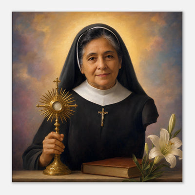 St. Maria del Monte Carmelo Rendiles Martínez - Devotional Canvas