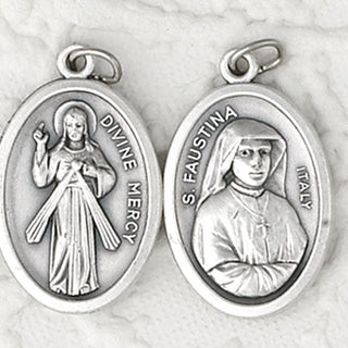 25-Pack - Pendant- ST FAUSTINA/ DIVINE MERCY