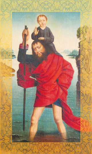 St. Christopher Stickers - 5-Pack