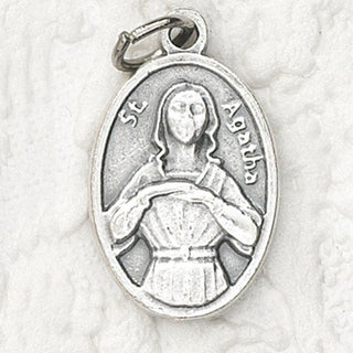 25-Pack - Oxidized Pendant-St Agatha