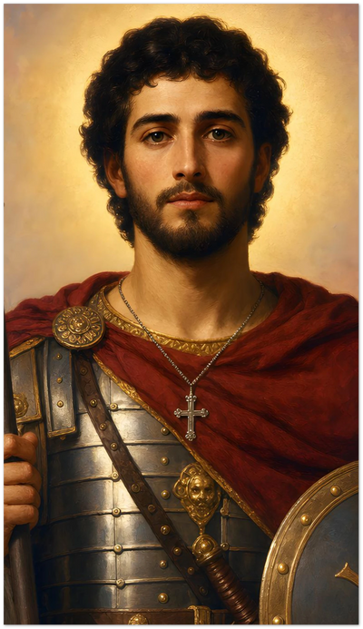 St. Demetrius of Thessalonica Holy Cards