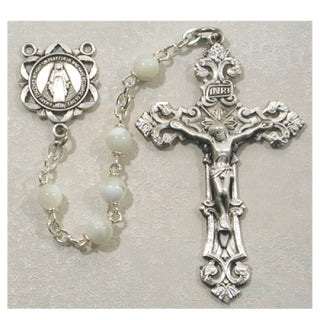 5MM Mother Of Pearl Rosary